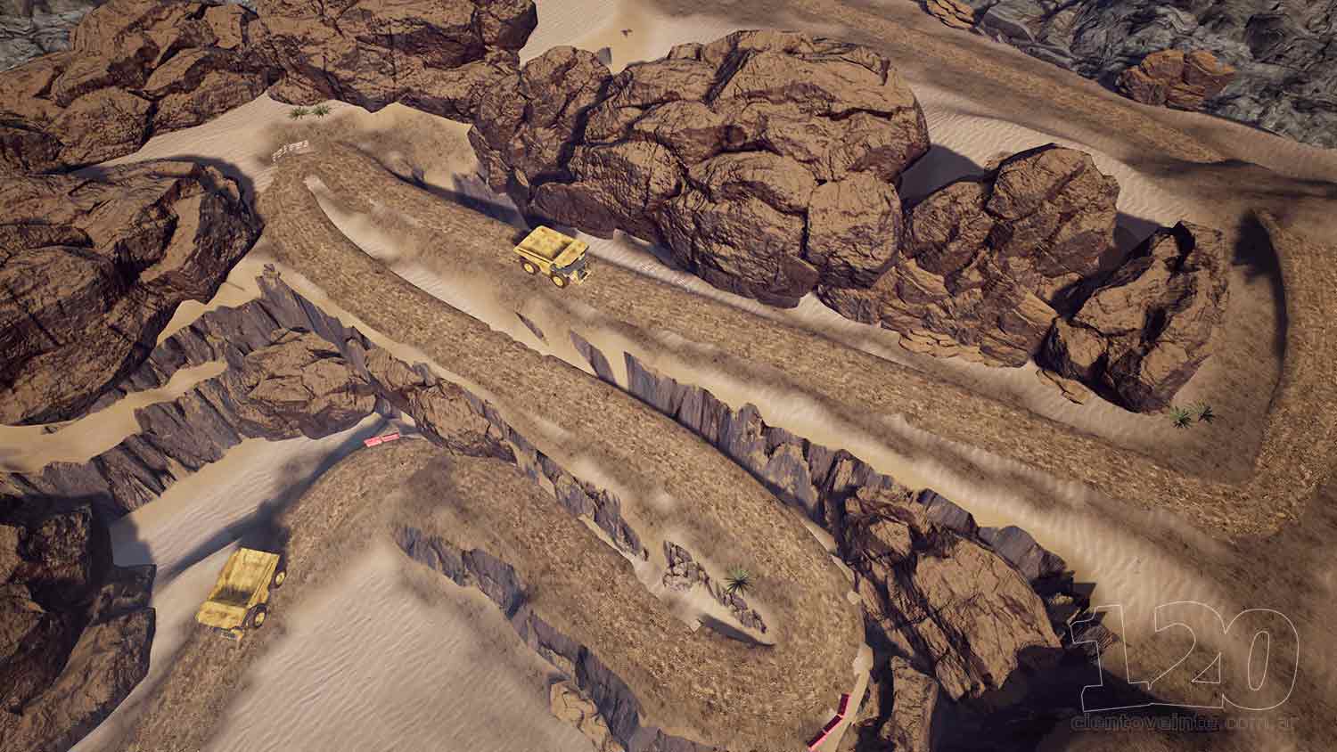 Underground mine and truck - cientoveinte