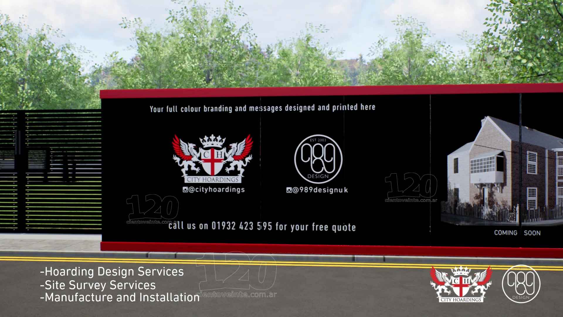 City Hoardings build process 5